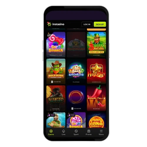 Instasino Casino app